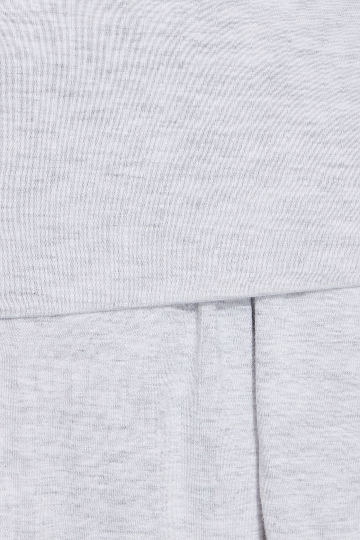 Flowy Knit Mini Skort Gray - Image 5