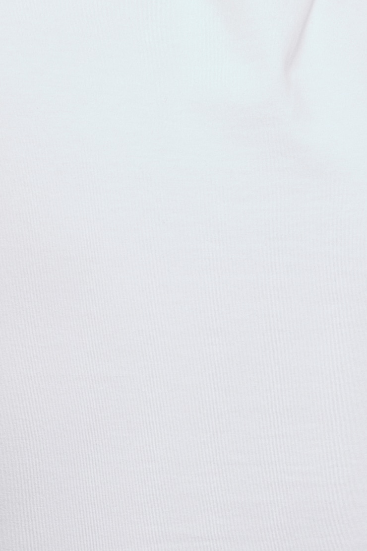 Estelle Longline Crewneck Tee White - Image 5