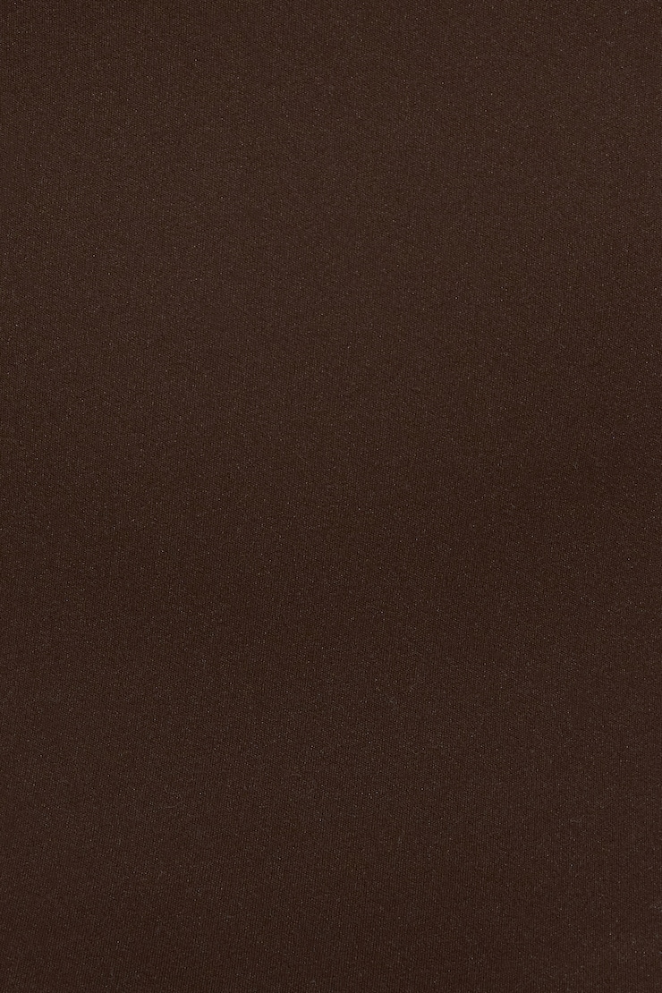 Sleek V-Neck Cami Top Brown - Image 4