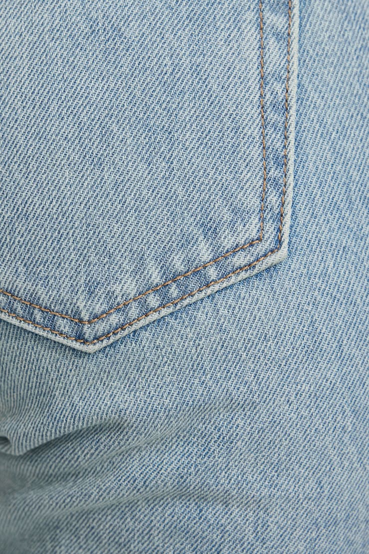 '90s Straight Jeans Blue - Image 5