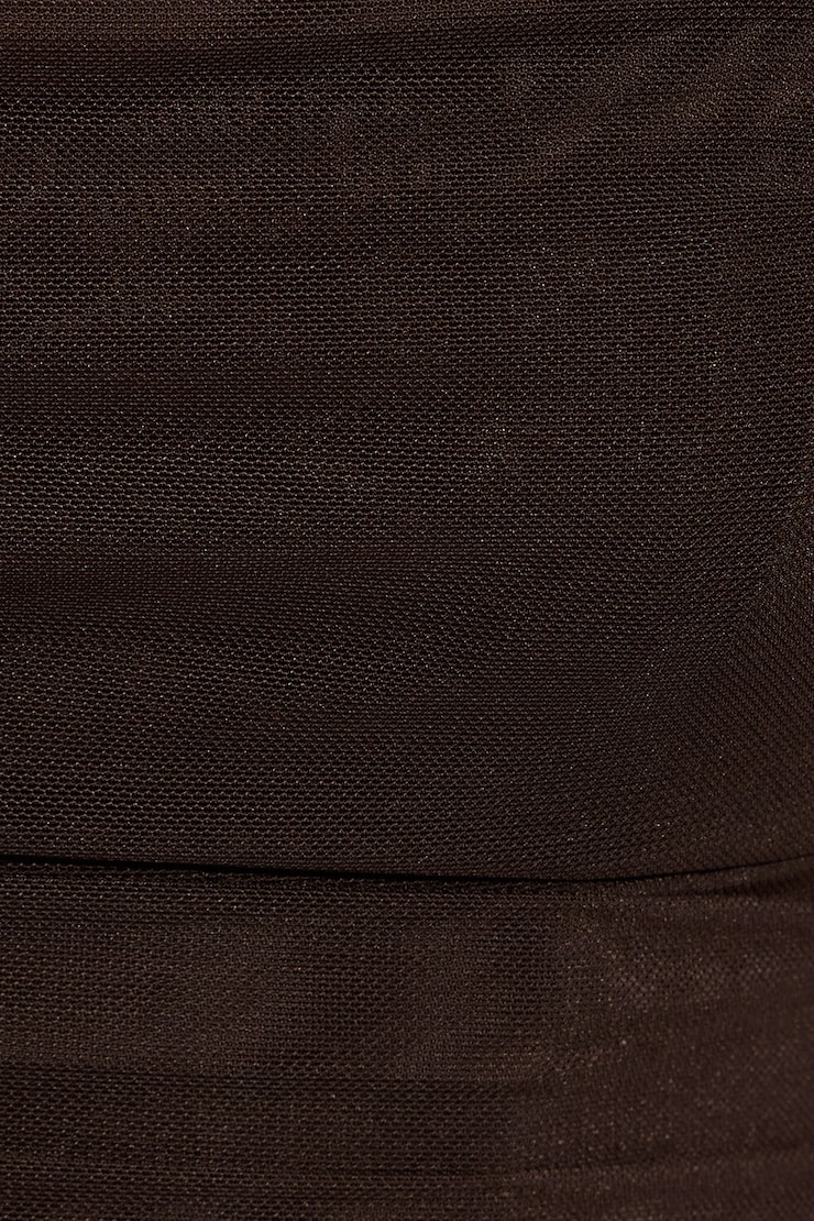 Ally Mesh Peekaboo Bustier Brown - Image 5