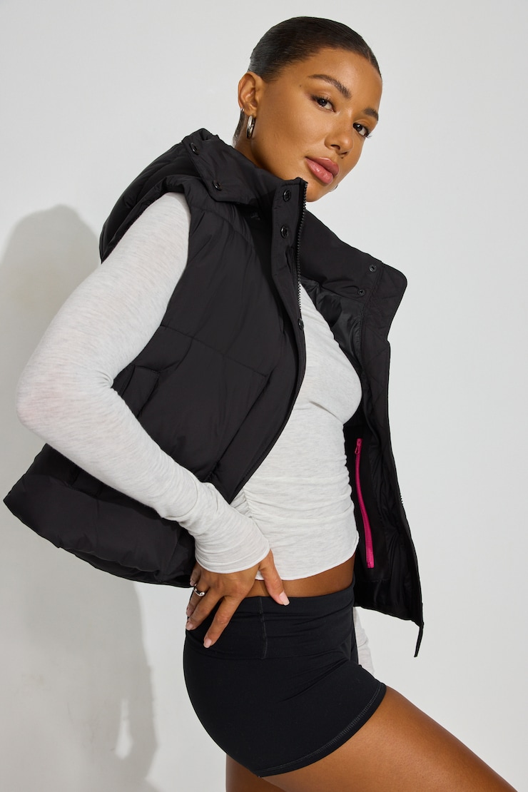 Perfect Puff Vest Black - Image 2