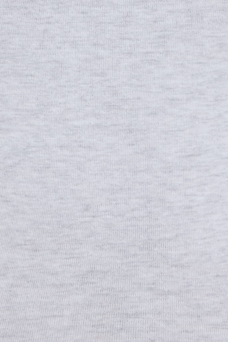 SuperSoft Crewneck Cropped T-Shirt Gray - Image 6