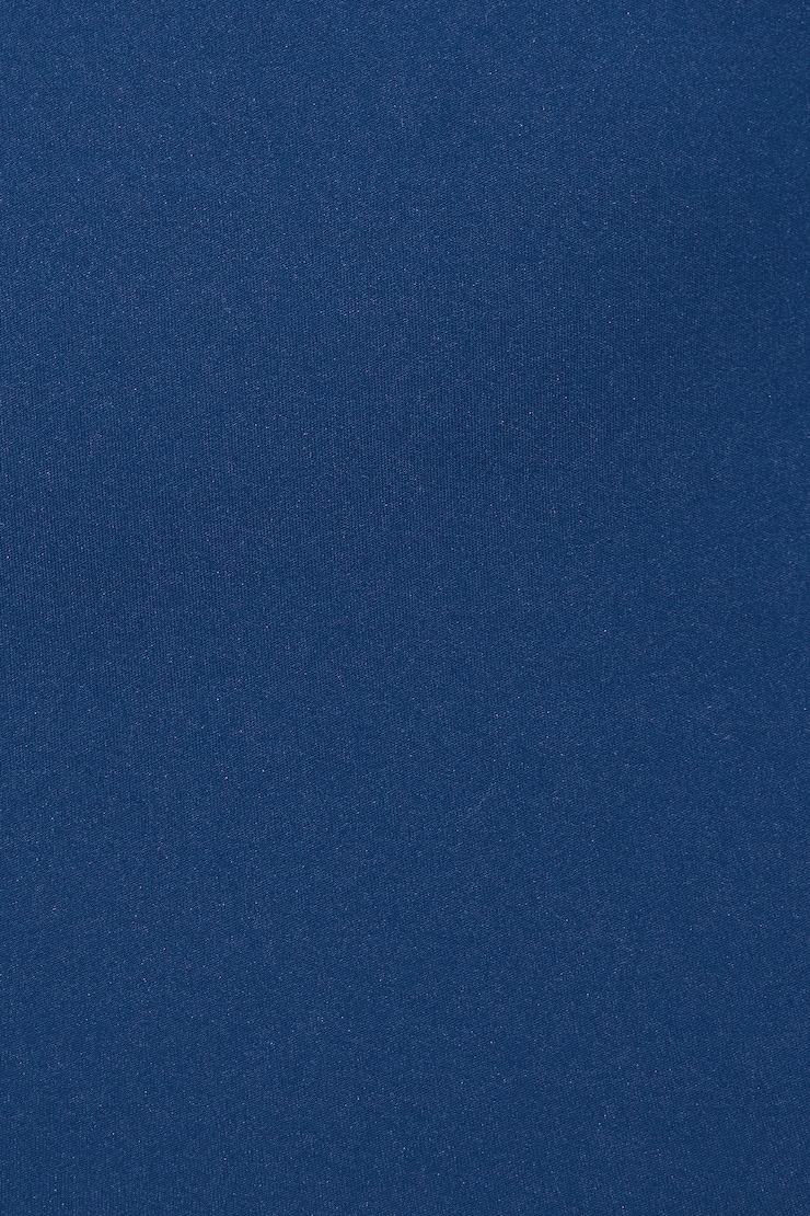 Sleek Crewneck Long Sleeve Top Navy - Image 4