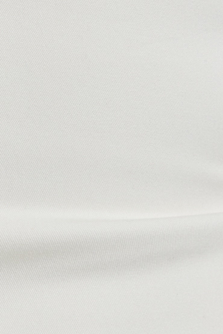 Lace-Up Back Halter Top White - Image 4