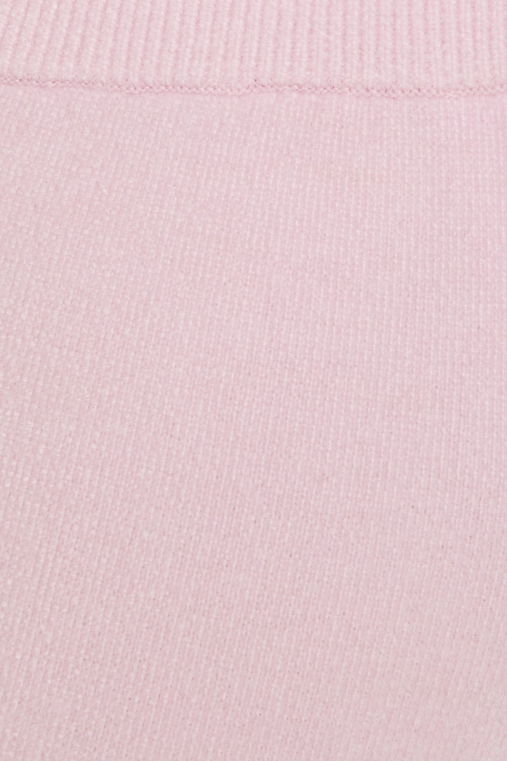 Chenille Low Rise Pants Pink - Image 4