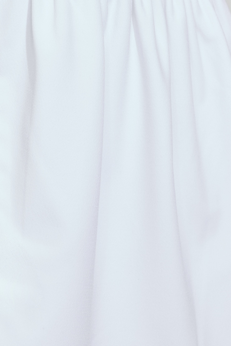 Halter Open Back Apron Top White - Image 4