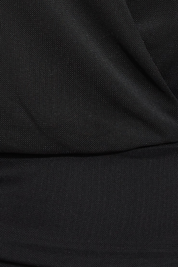 Mini Mesh Halter Dress Black - Image 4