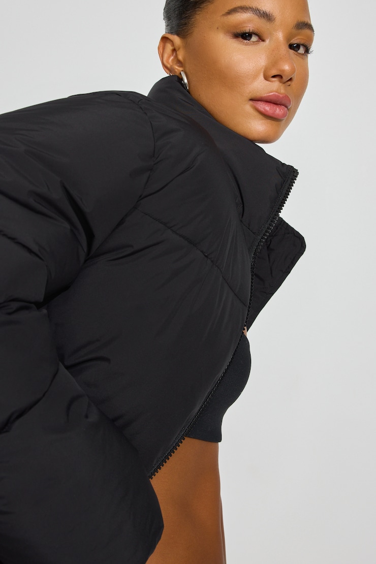 Chill Puffer Jacket Black - Image 3