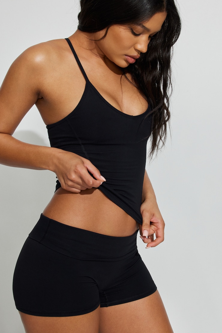 SoftActive Y-Back Tank Top Black - Image 2